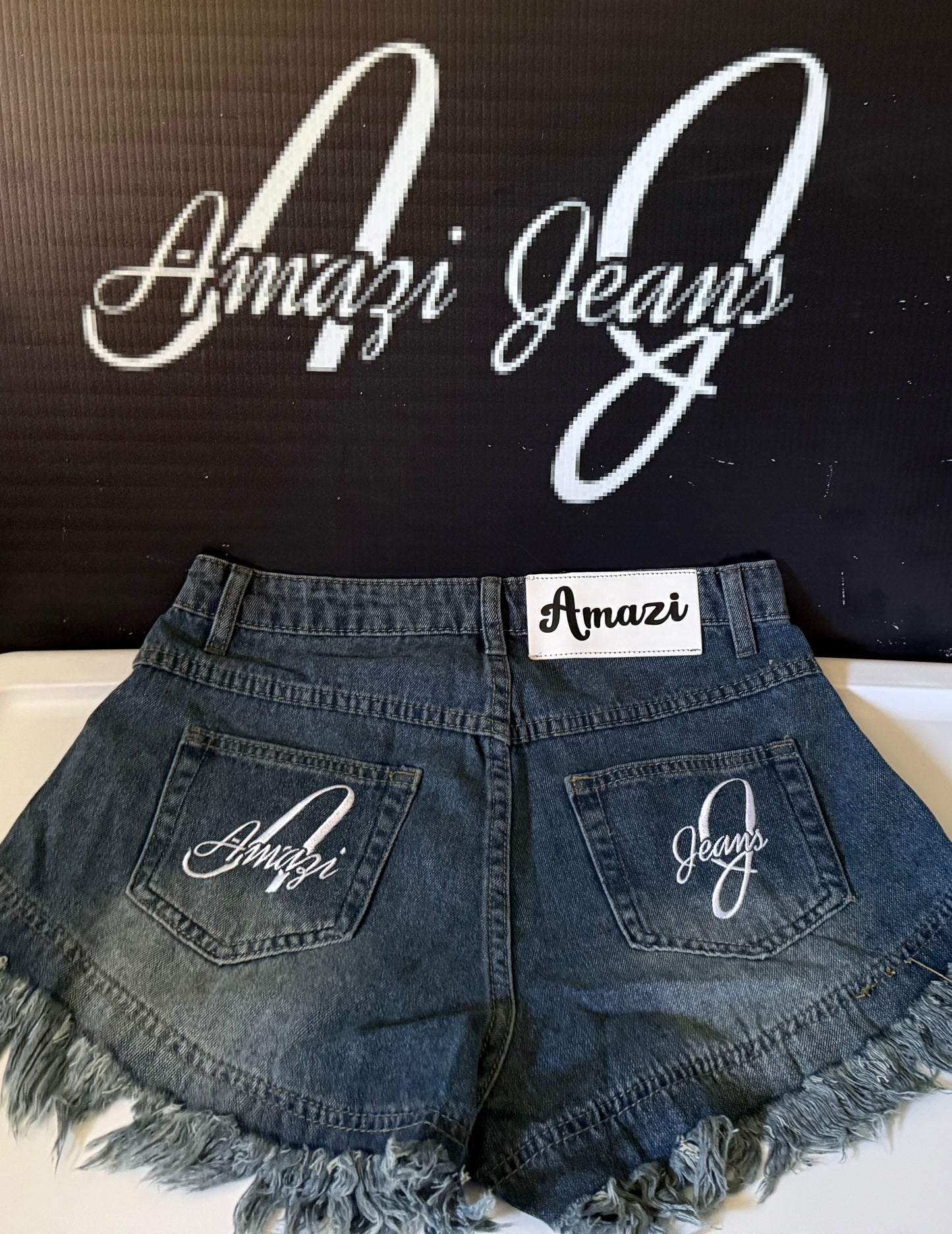 Amazi Women Jean Shorts