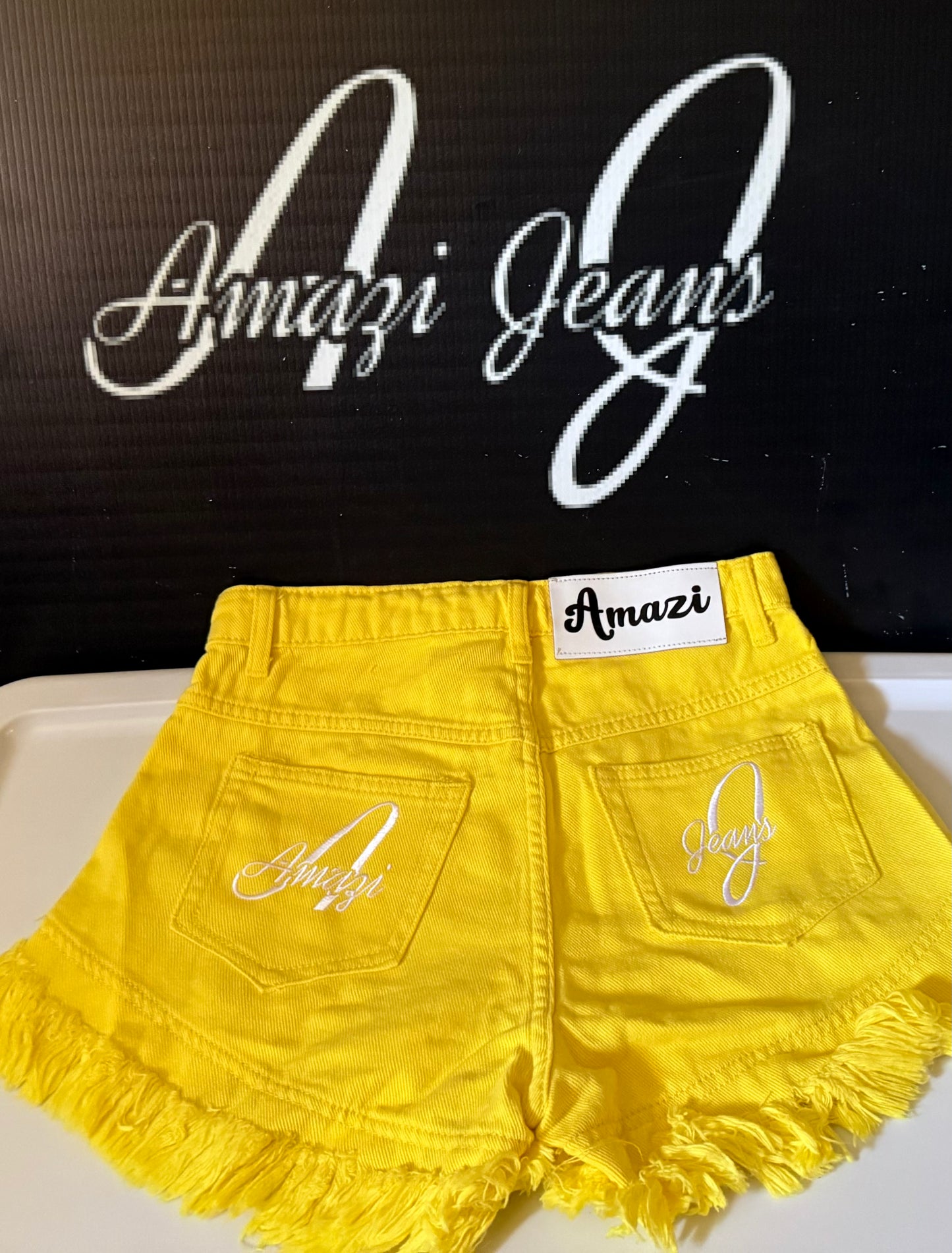 Amazi Women Jean Shorts