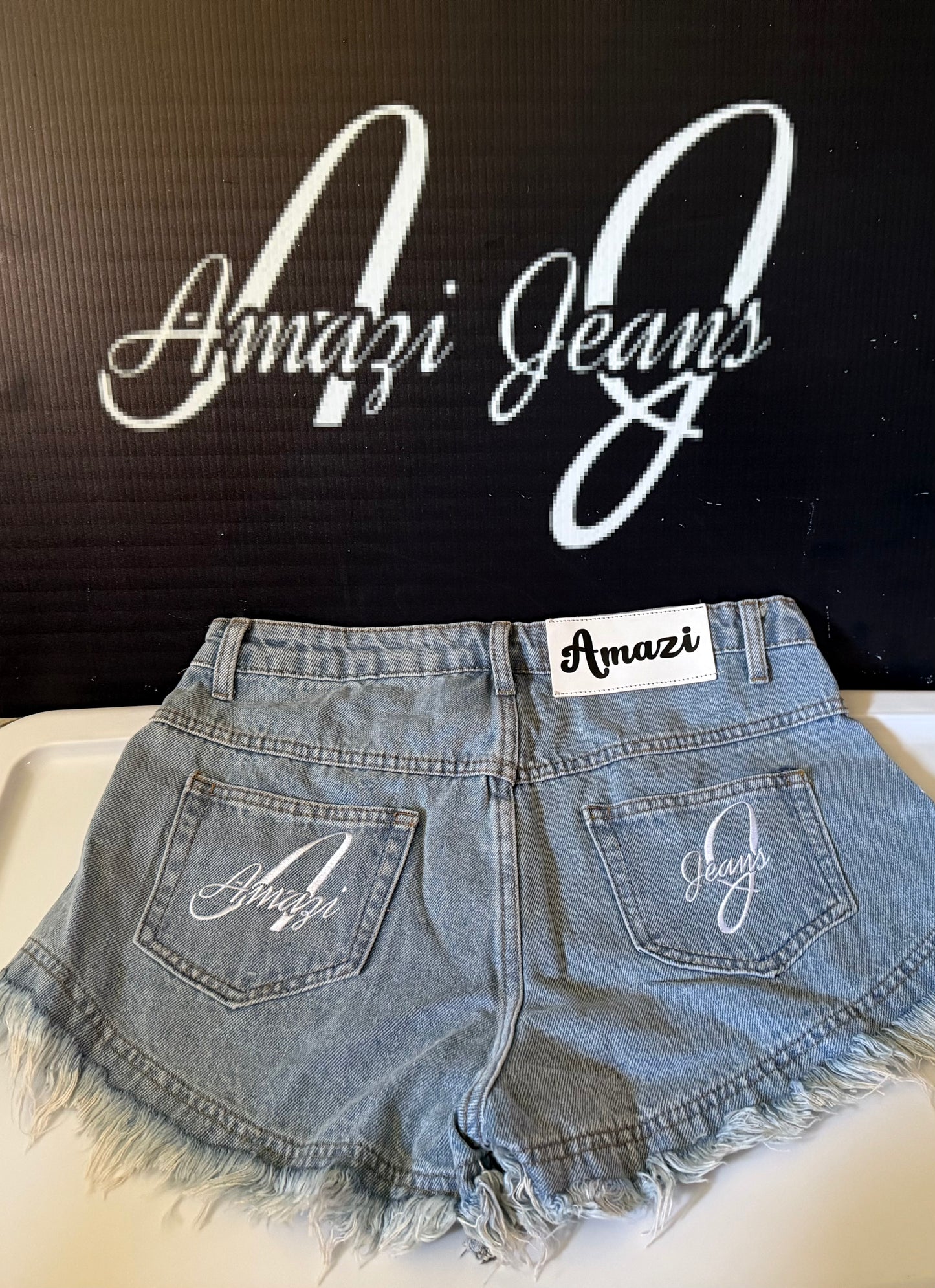 Amazi Women Jean Shorts