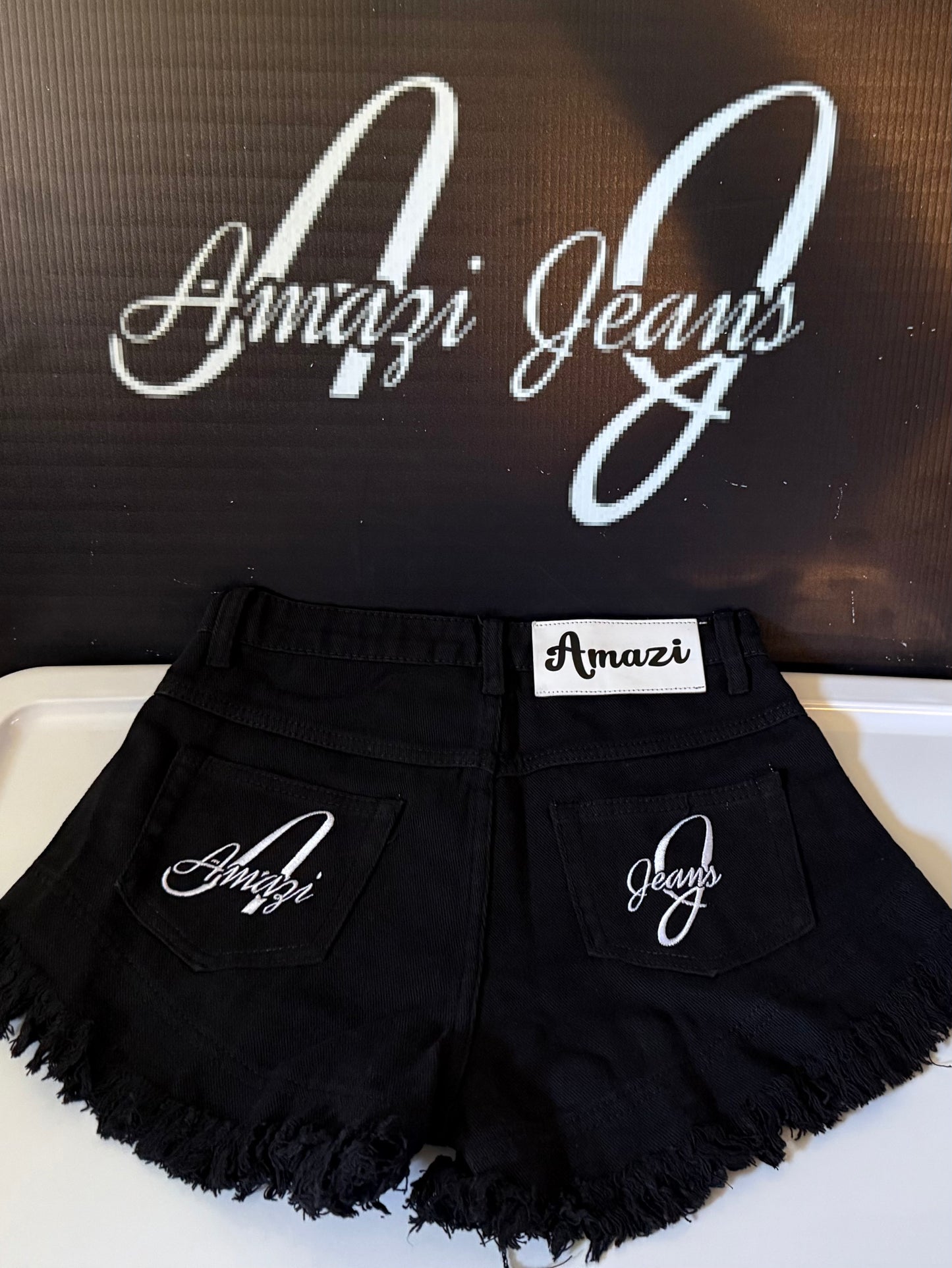 Amazi Women Jean Shorts