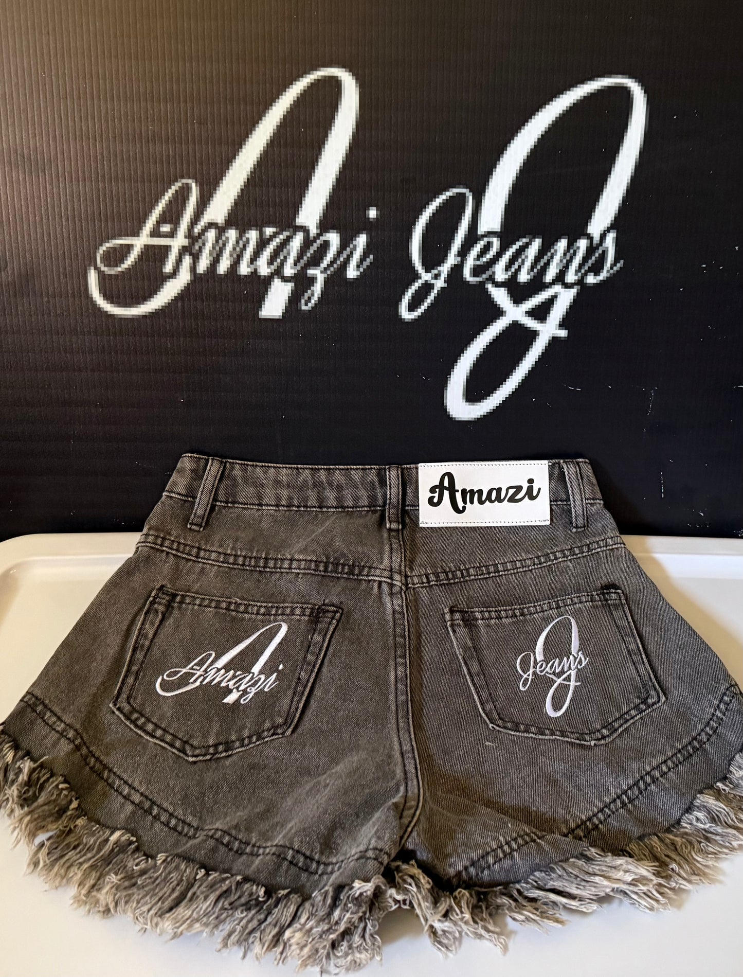 Amazi Women Jean Shorts