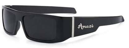 Amazi Retro Shield Sunglasses